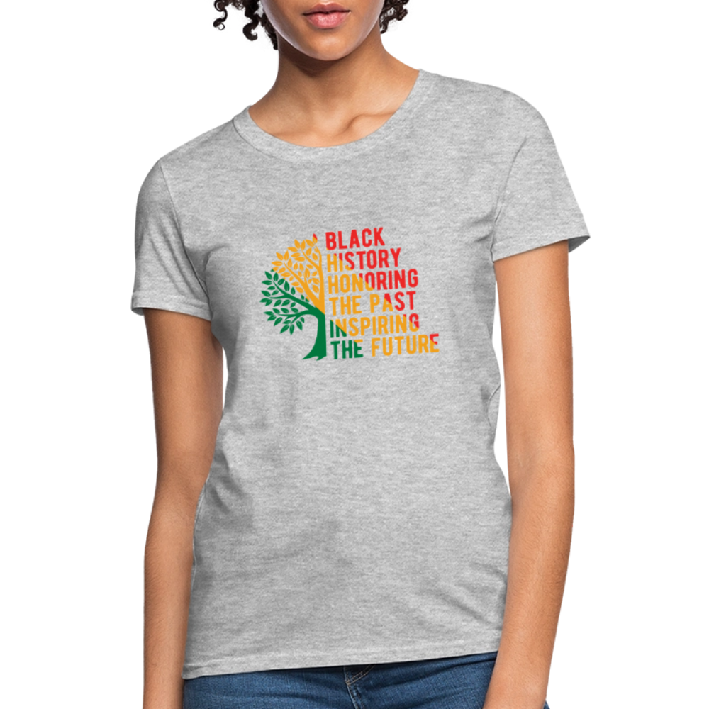 Black History - Women's T-Shirt - heather gray