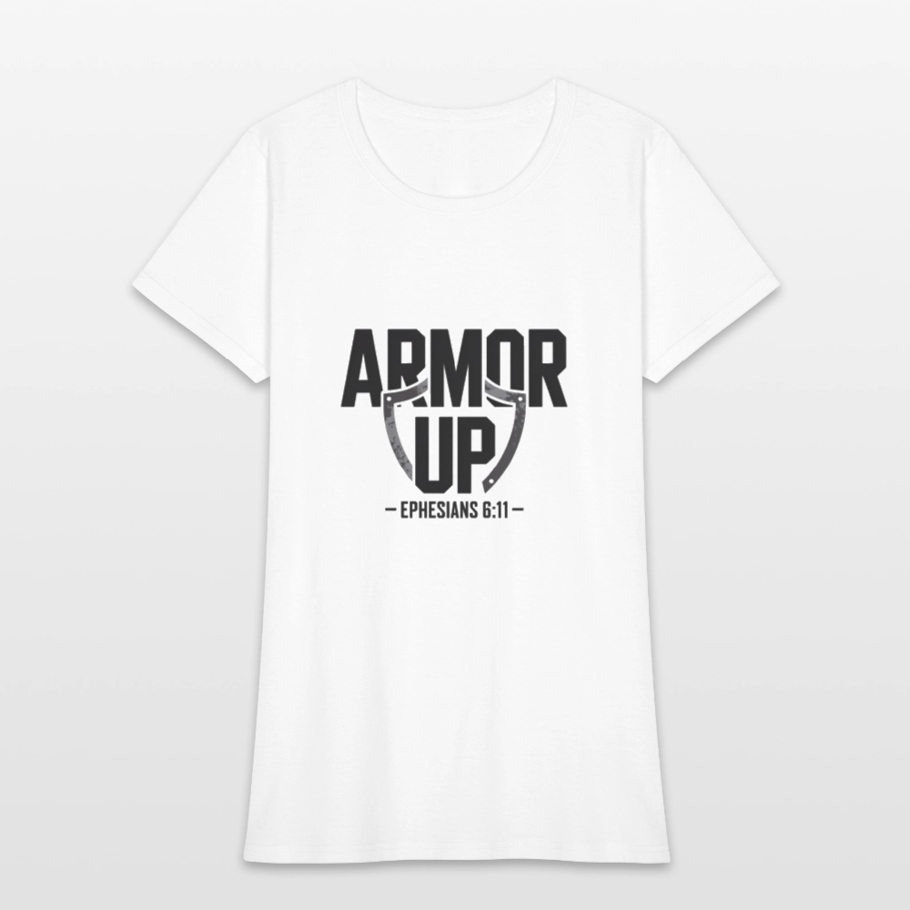 Armor Up - Women's T-Shirt - white