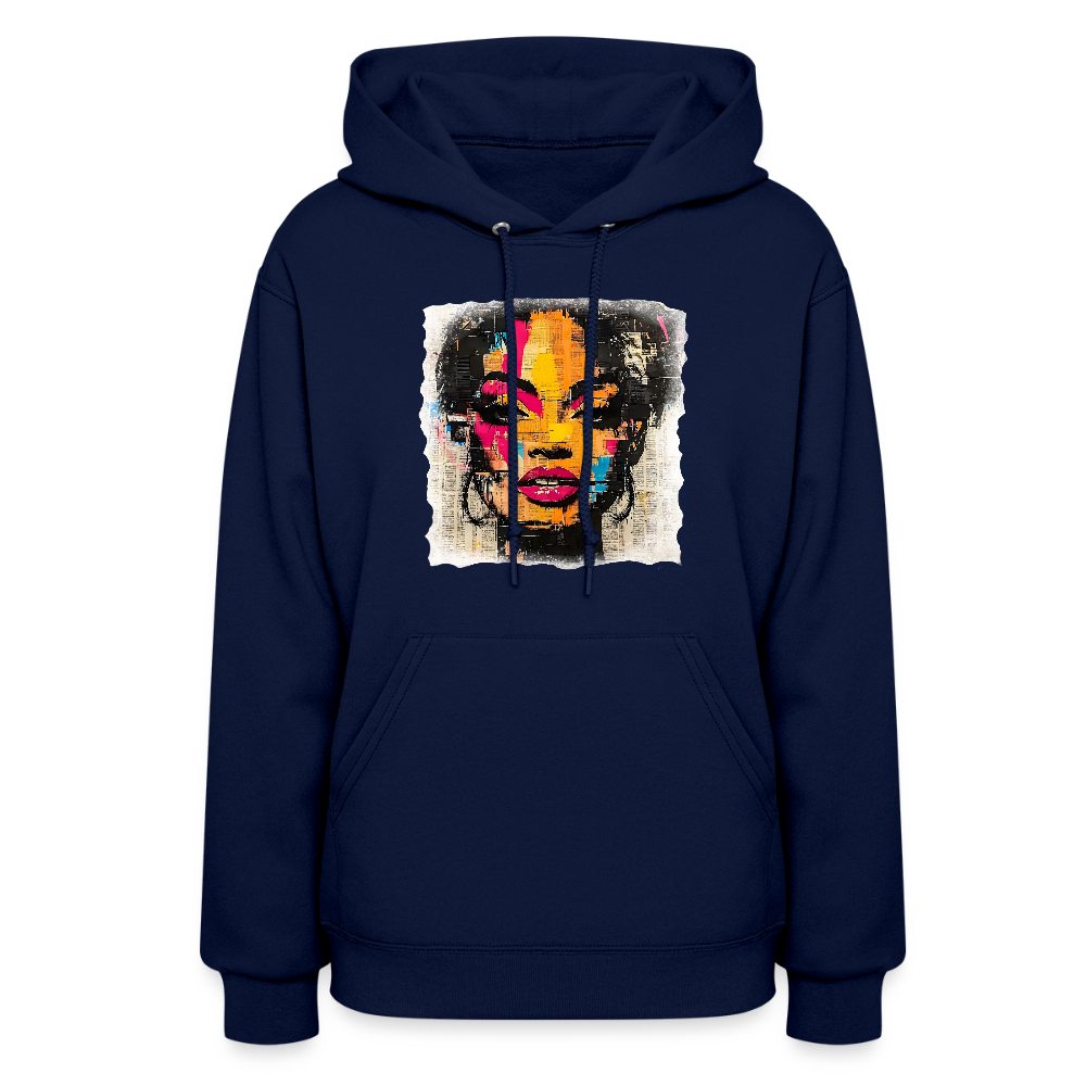 Pop Culture Woman 2 - Women's Hoodie - navy