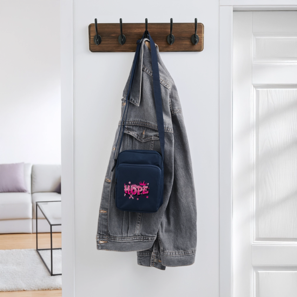 Hope - Upright Crossbody Bag - navy
