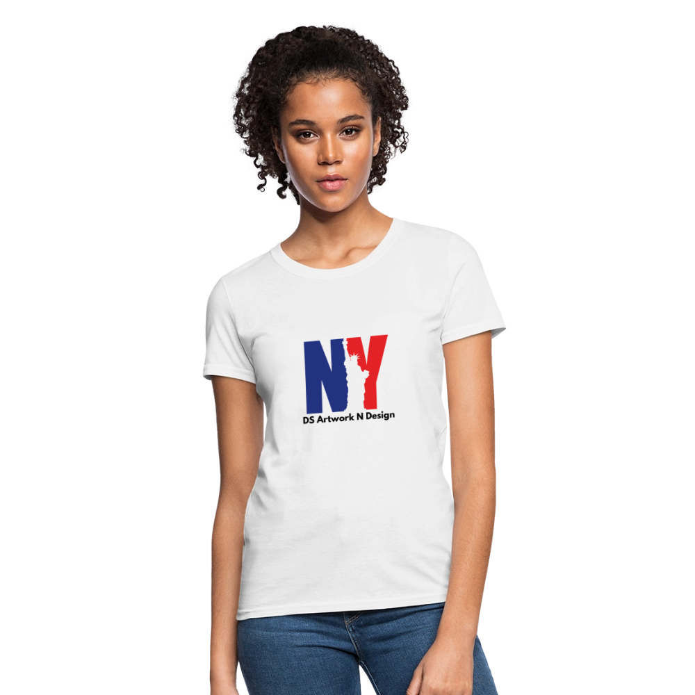 NY - Women's T-Shirt - white
