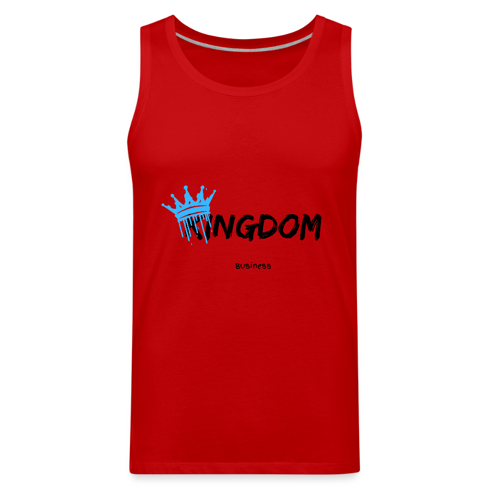Kingdom Business - Men’s Premium Tank - red