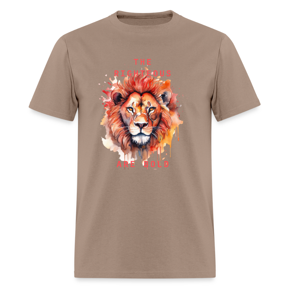 Bold Lion - Men's T-Shirt - brown savana