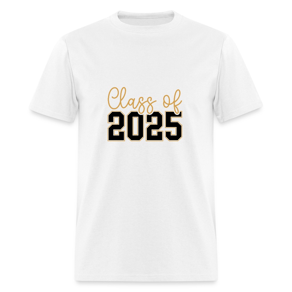 Class of 2025 -unisex T-Shirt - white