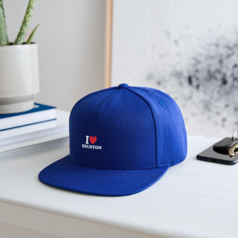 I Love Houston - Snapback Cap - royal blue