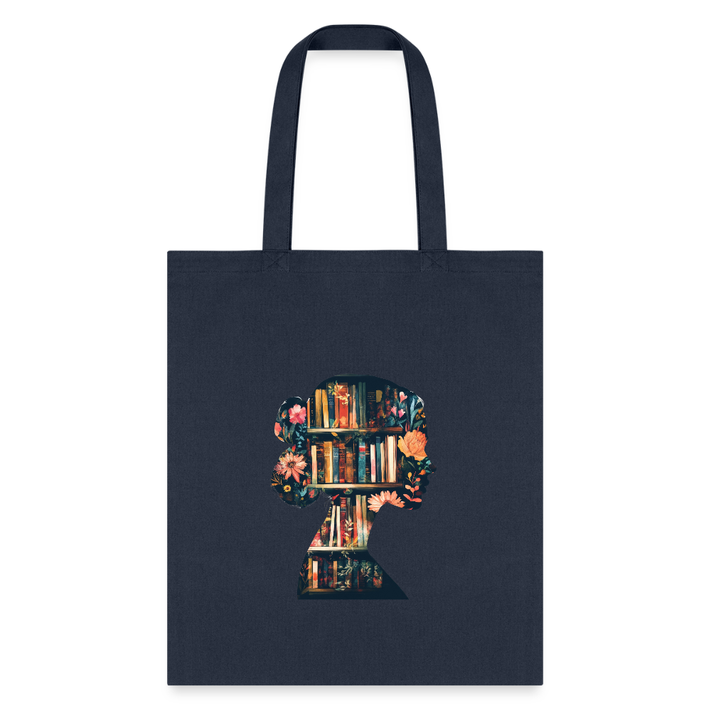 My Library - Tote Bag - navy