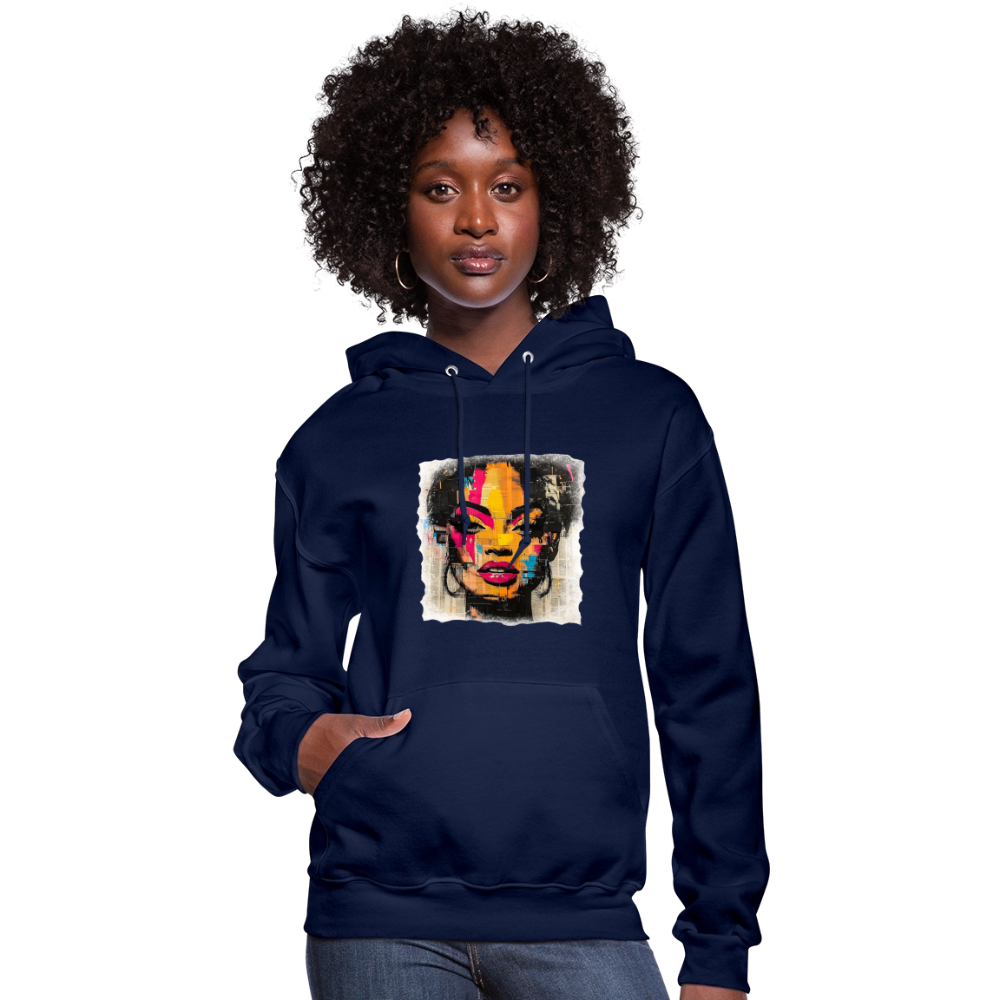 Pop Culture Woman 2 - Women's Hoodie - navy