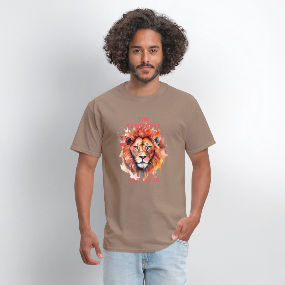 Bold Lion - Men's T-Shirt - brown savana