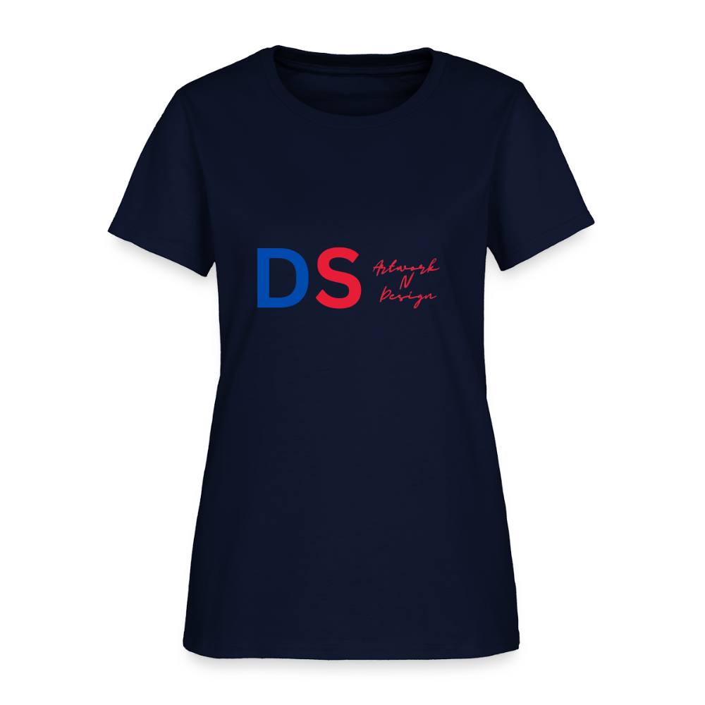 DS Artwork n Design - Women's T-Shirt - navy