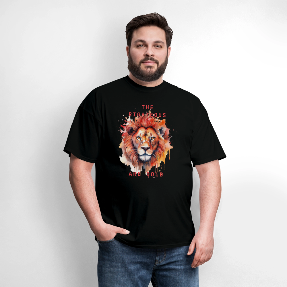 Bold Lion - Men's T-Shirt - black