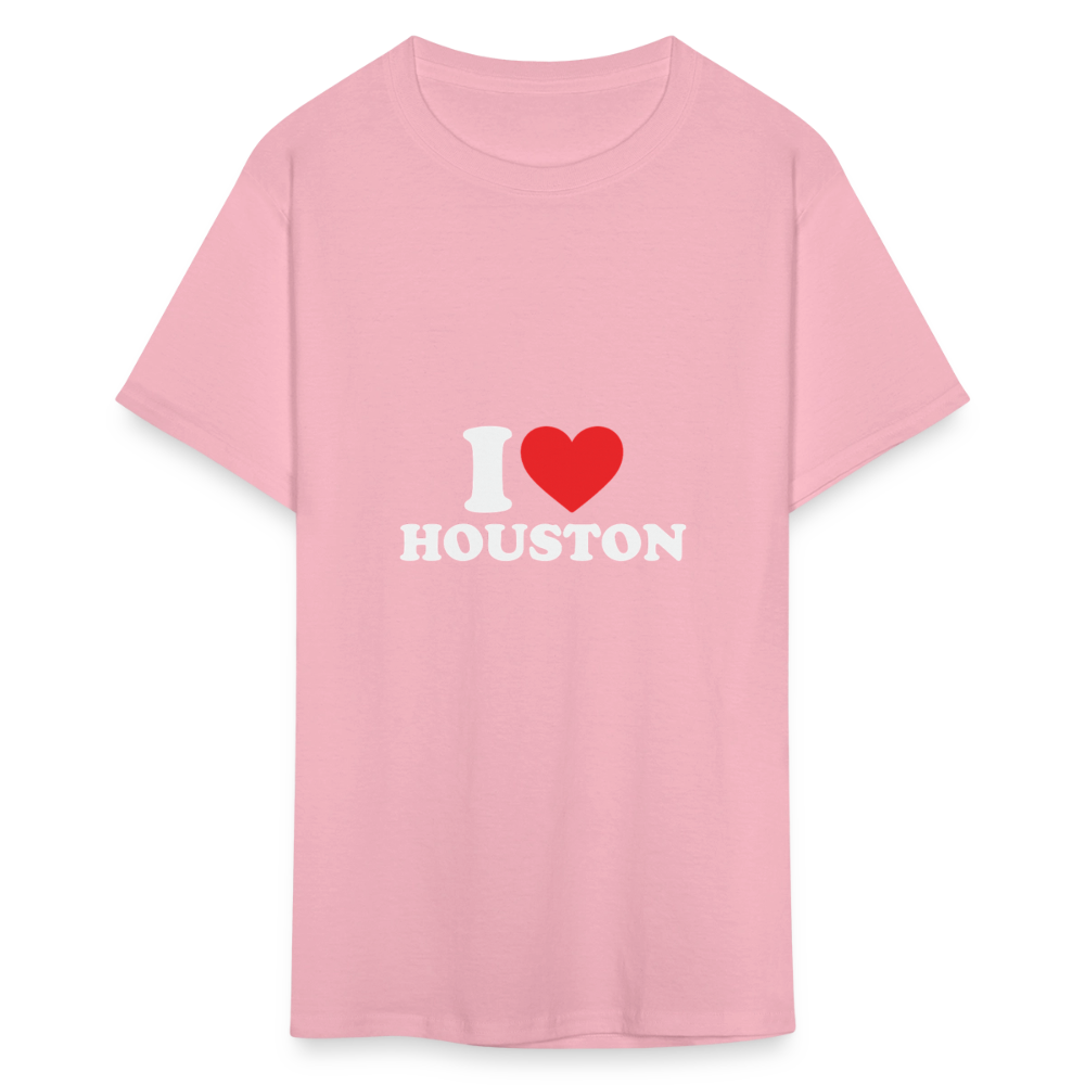 I Love Houston - Unisex T-Shirt - pink