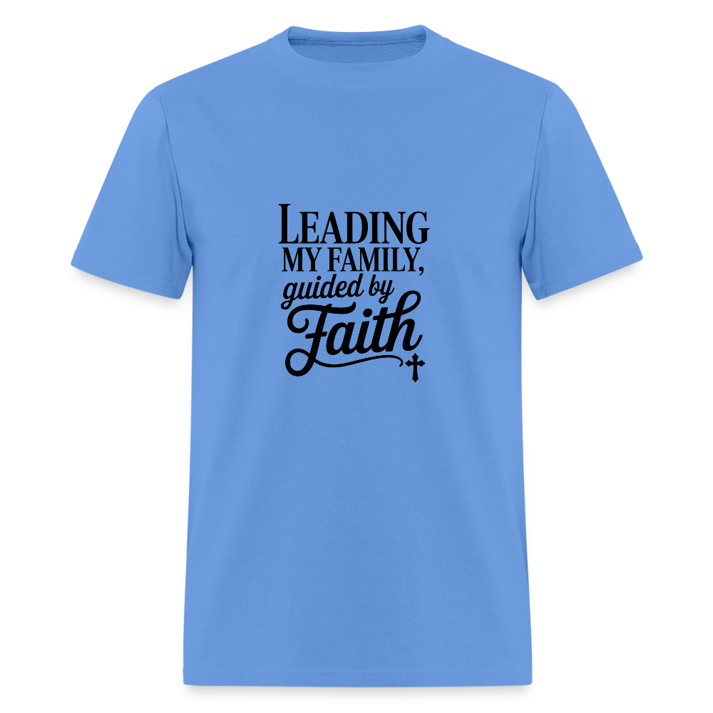 Leading Strong - men's t-shirt - carolina blue