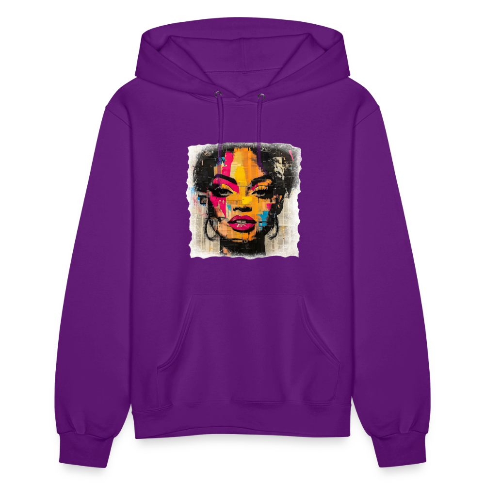 Pop Culture Woman 2 - Women's Hoodie - purple