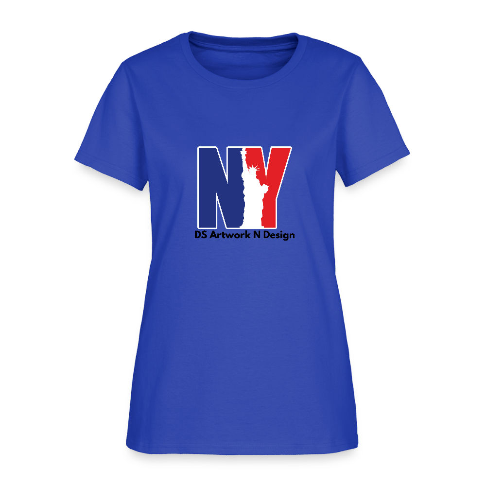 NY - Women's T-Shirt - royal blue