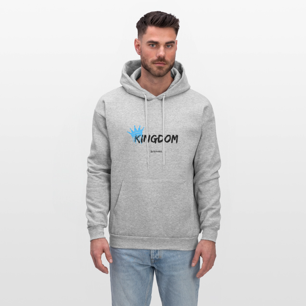 Kingdom Business - Men's Hoodie - heather gray