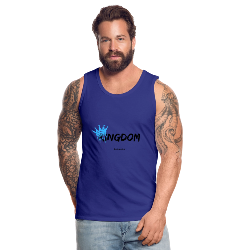 Kingdom Business - Men’s Premium Tank - royal blue