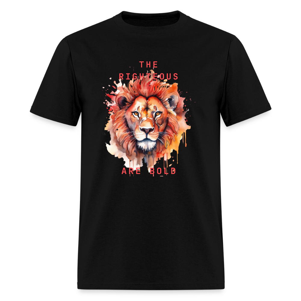 Bold Lion - Men's T-Shirt - black