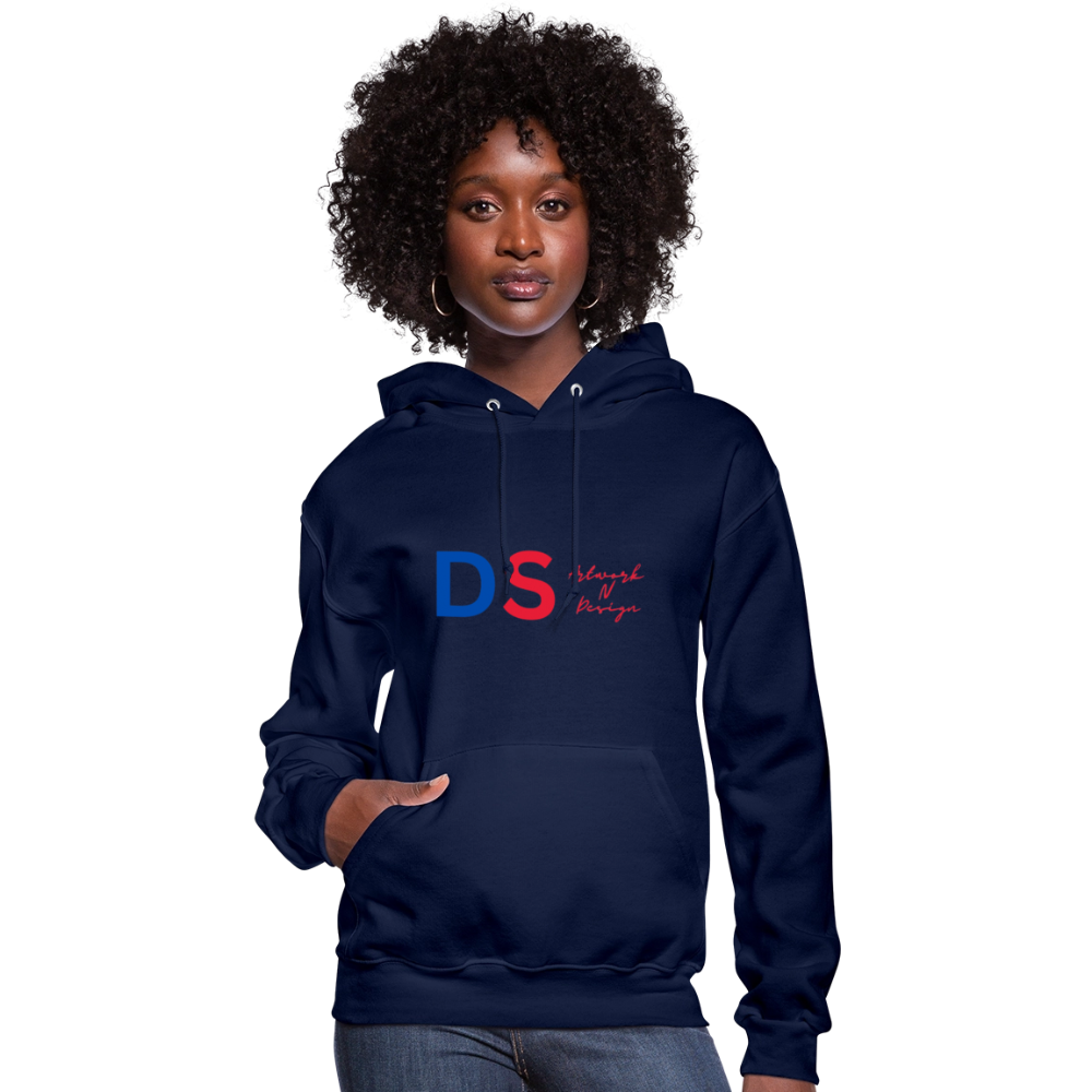 DS Artwork N Design - Women's Hoodie red and blue - navy
