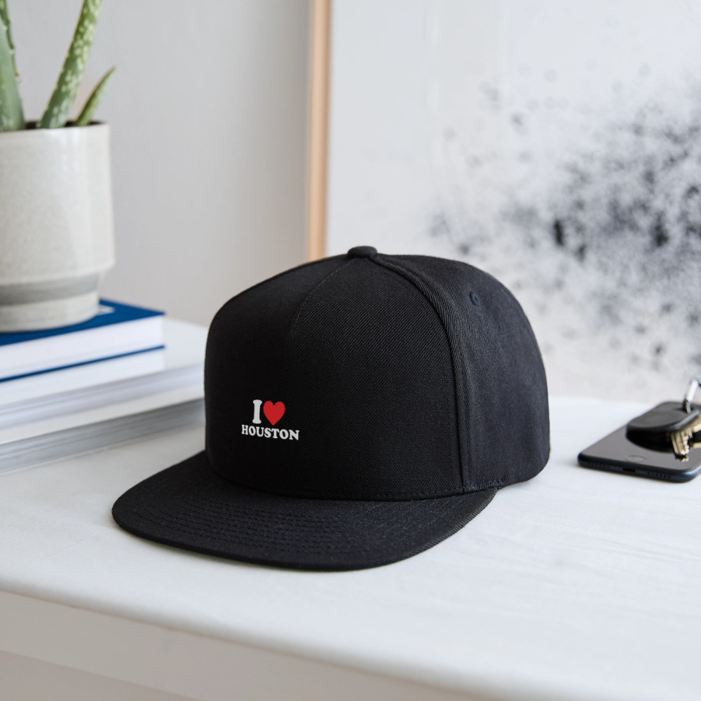 I Love Houston - Snapback Cap - black