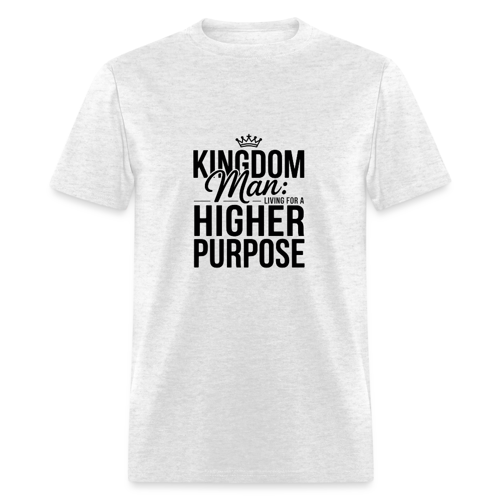 Kingdom man - men's t-shirt - light heather gray