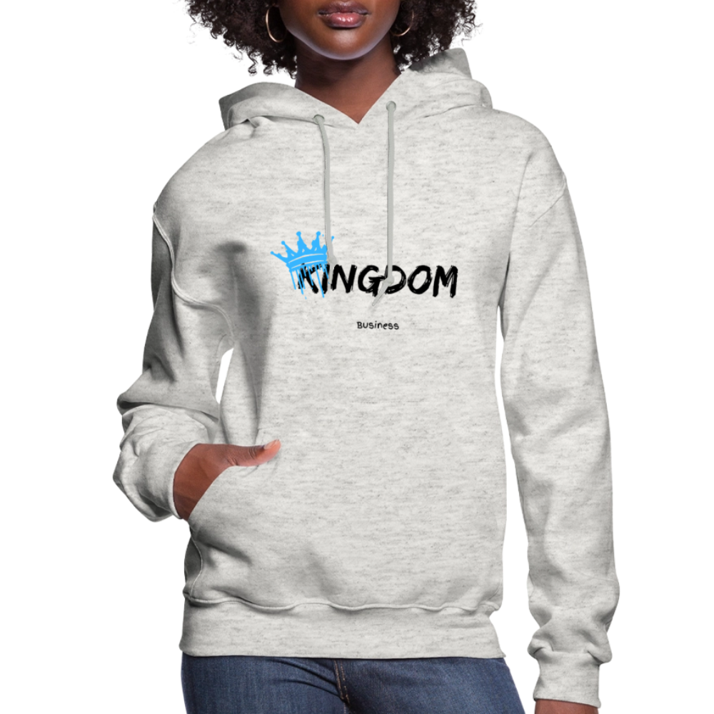 Kingdom Business - Women's Hoodie - heather oatmeal
