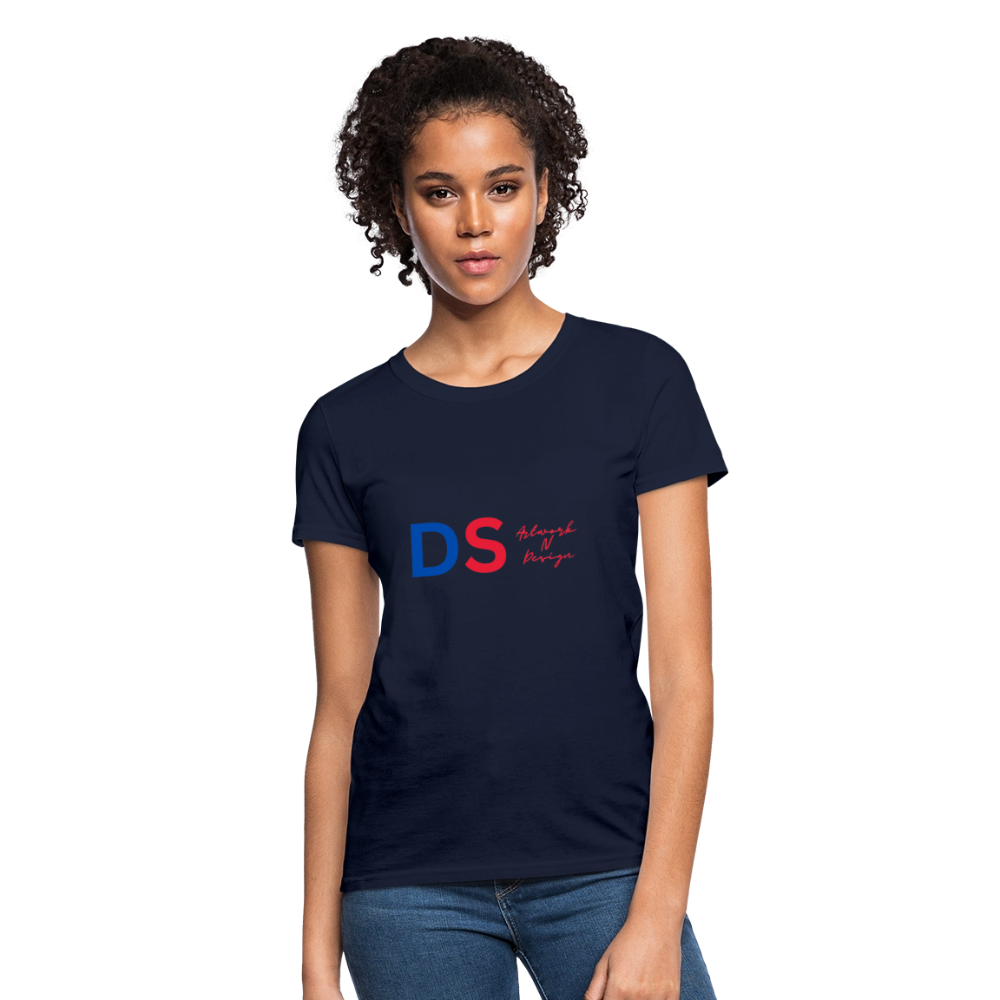 DS Artwork n Design - Women's T-Shirt - navy