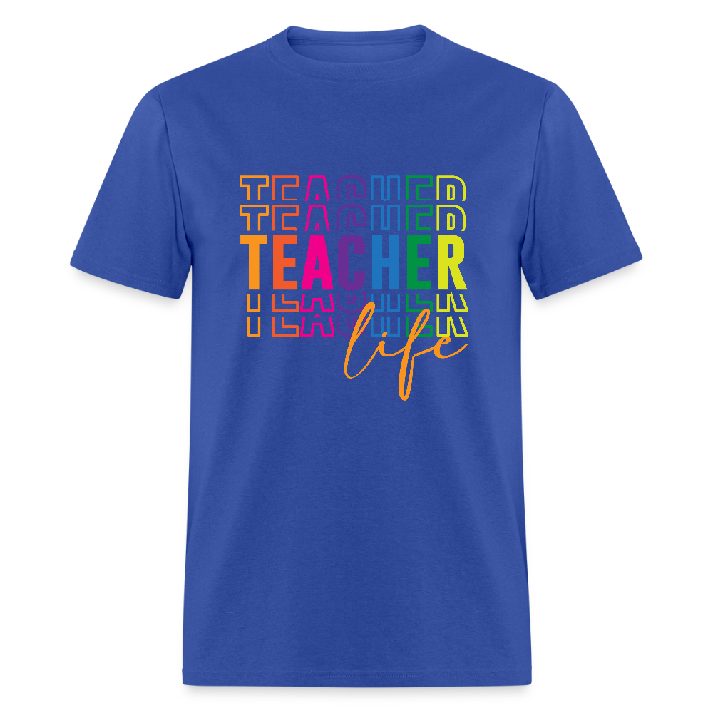 Teacher Life - T-Shirt - royal blue