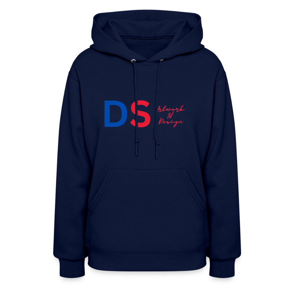 DS Artwork N Design - Women's Hoodie red and blue - navy