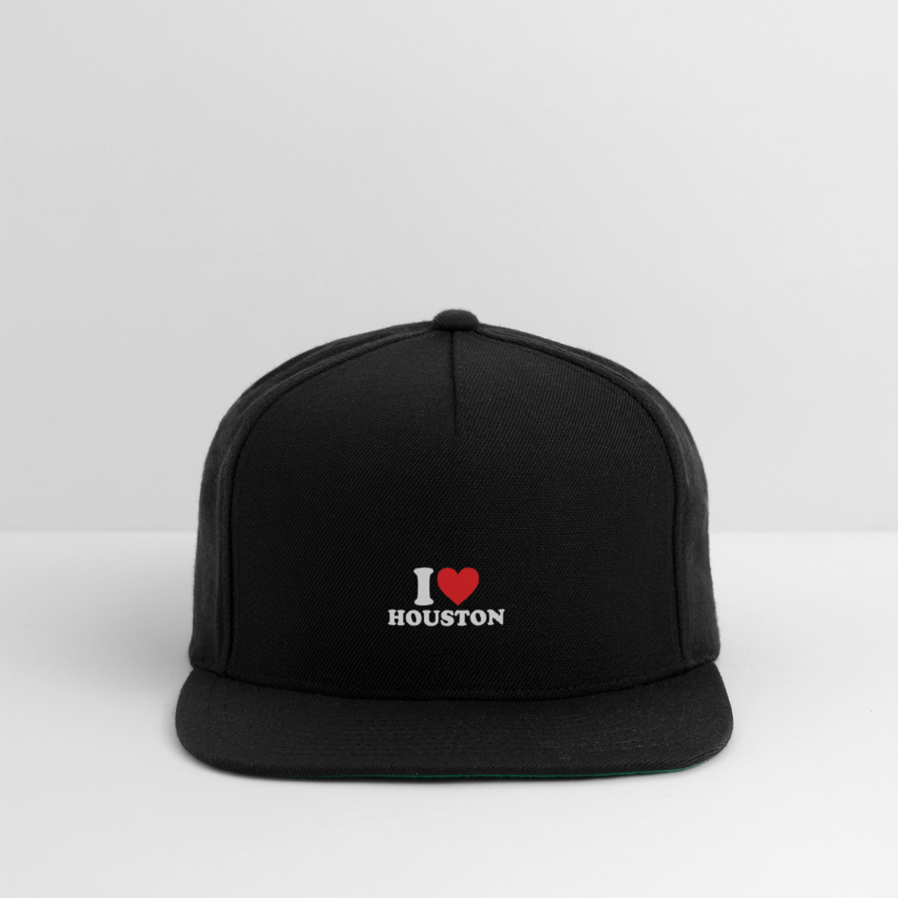 I Love Houston - Snapback Cap - black