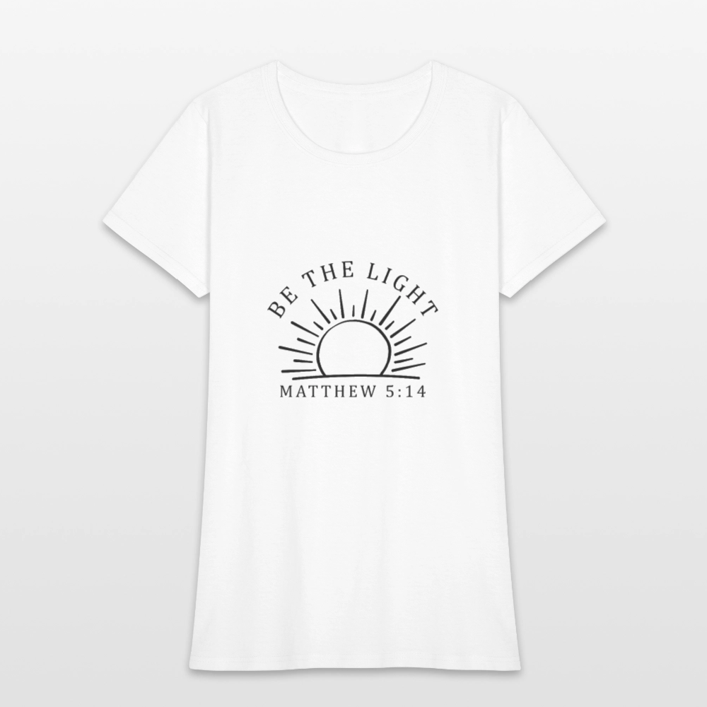 Be the Light - Women's T-Shirt - white