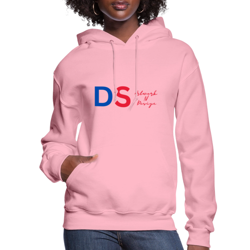 DS Artwork N Design - Women's Hoodie red and blue - classic pink