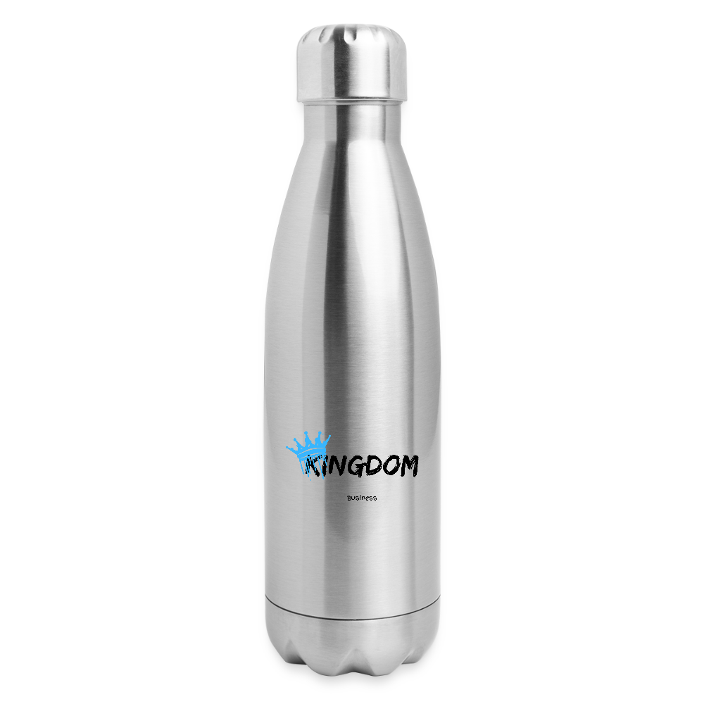 Kingdom Business - Insulated Stainless Steel Water Bottle - silver