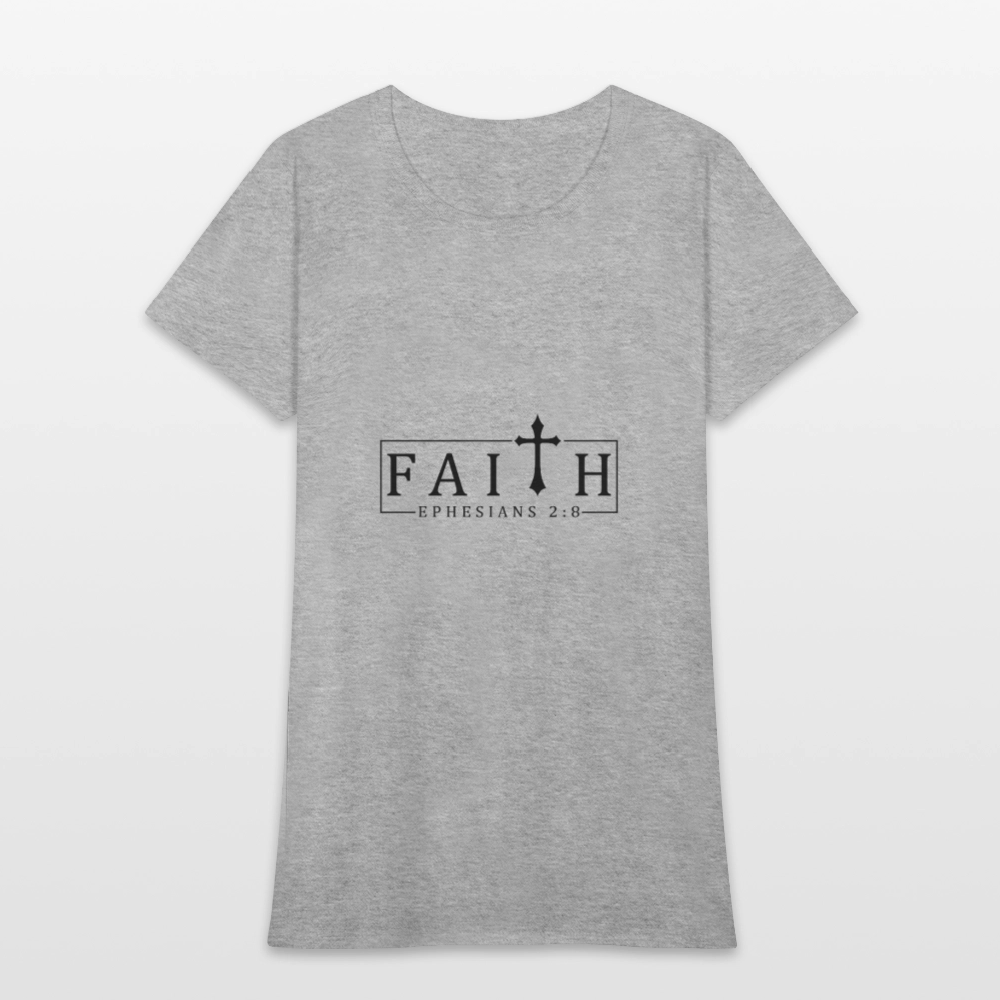 Ephesians 2:8 - Women's T-Shirt - heather gray