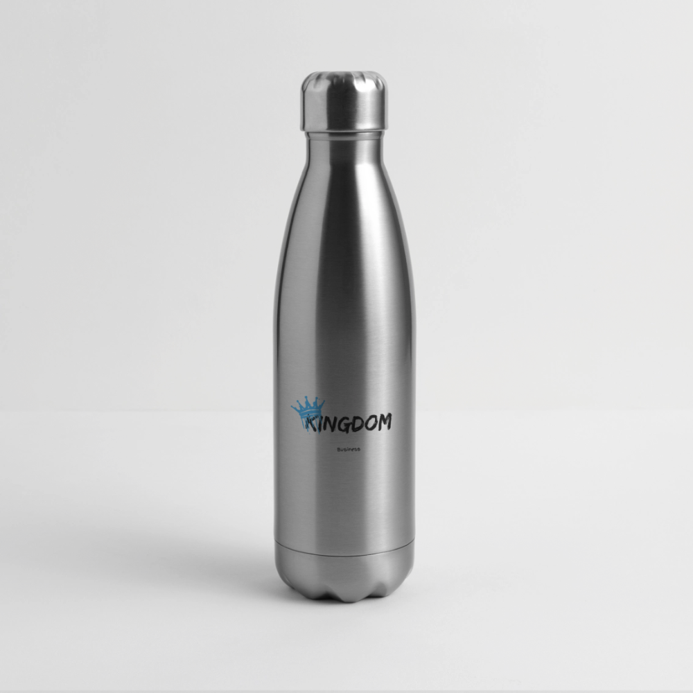 Kingdom Business - Insulated Stainless Steel Water Bottle - silver