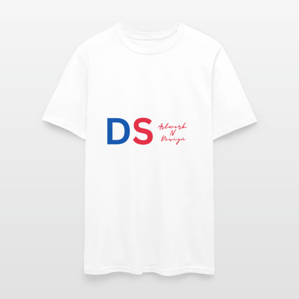 DS - Men's T-Shirt blue and red - white