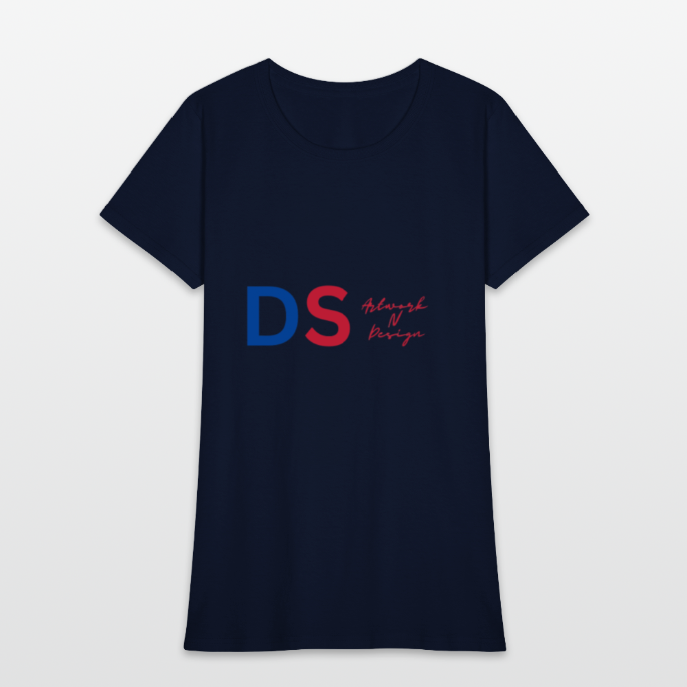 DS Artwork n Design - Women's T-Shirt - navy