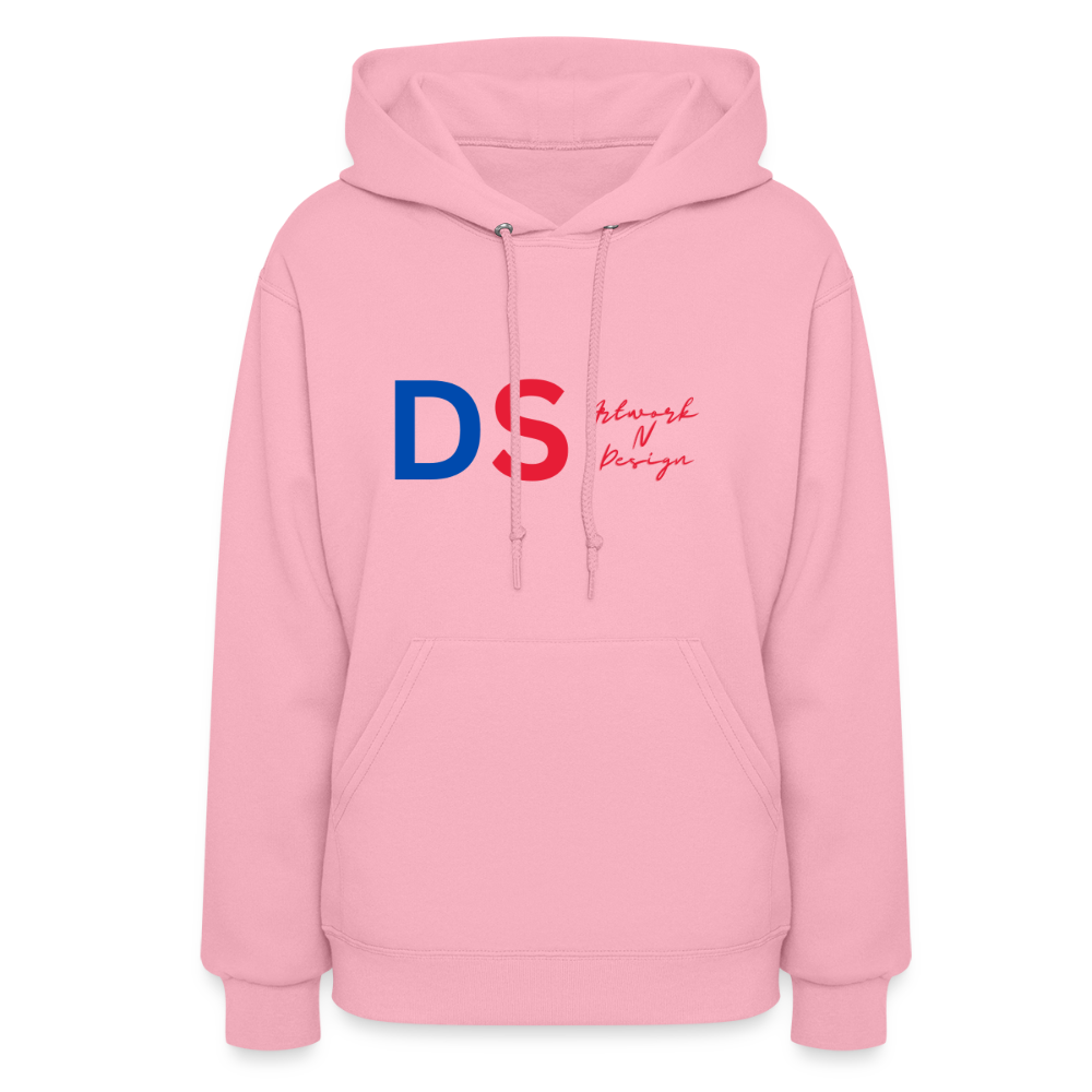 DS Artwork N Design - Women's Hoodie red and blue - classic pink
