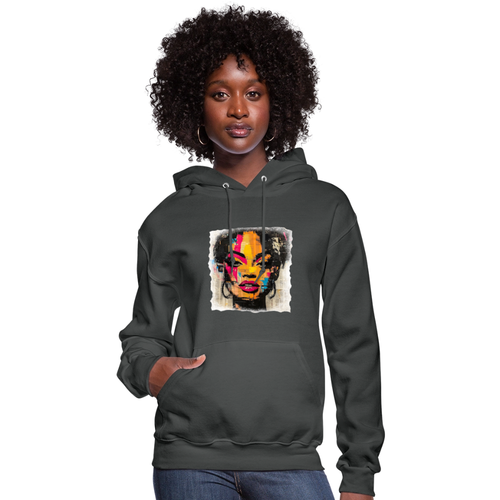 Pop Culture Woman 2 - Women's Hoodie - asphalt