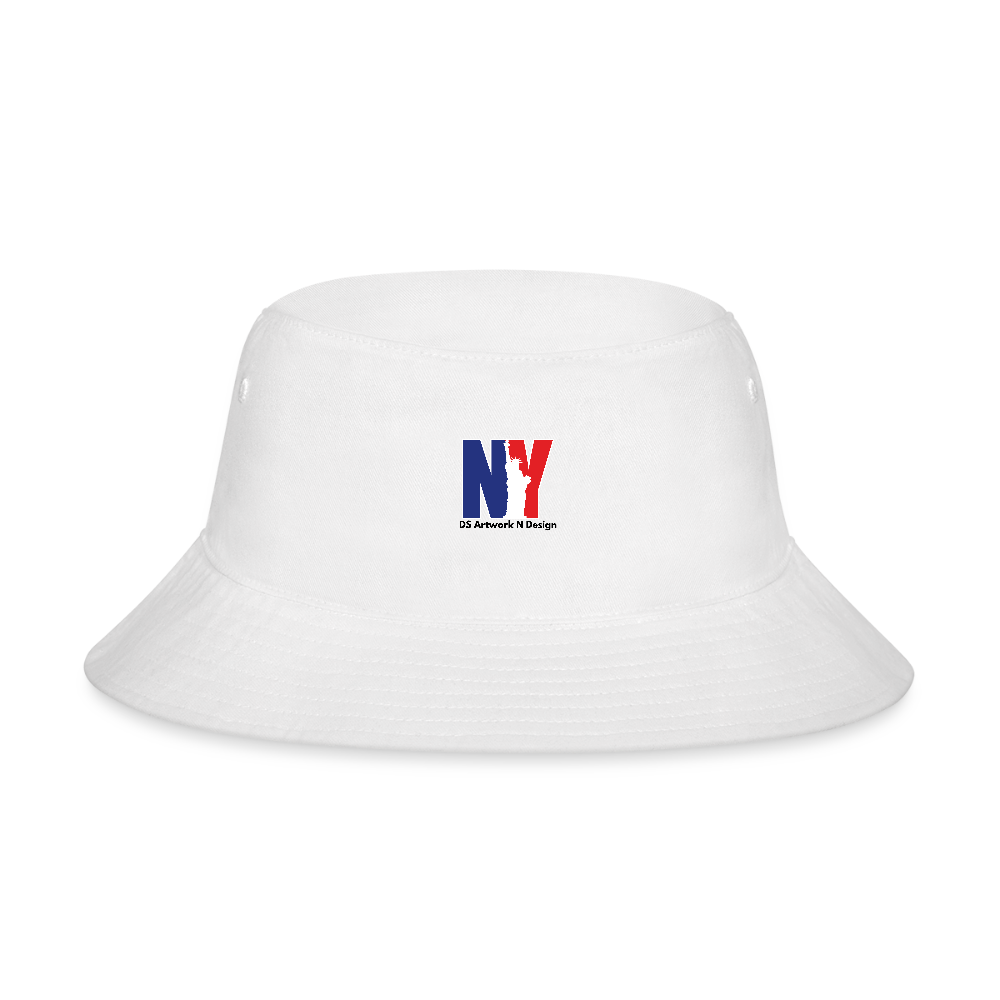 NY - Bucket Hat - white