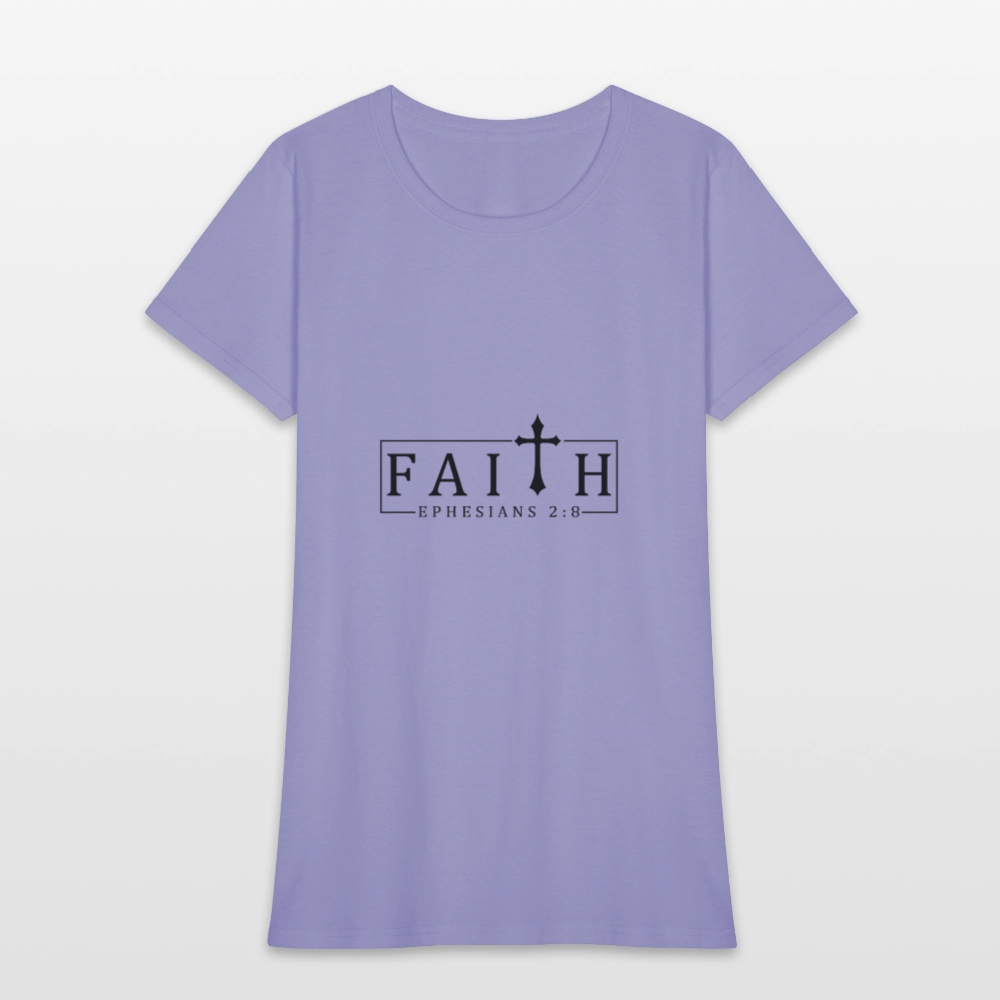 Ephesians 2:8 - Women's T-Shirt - lavender