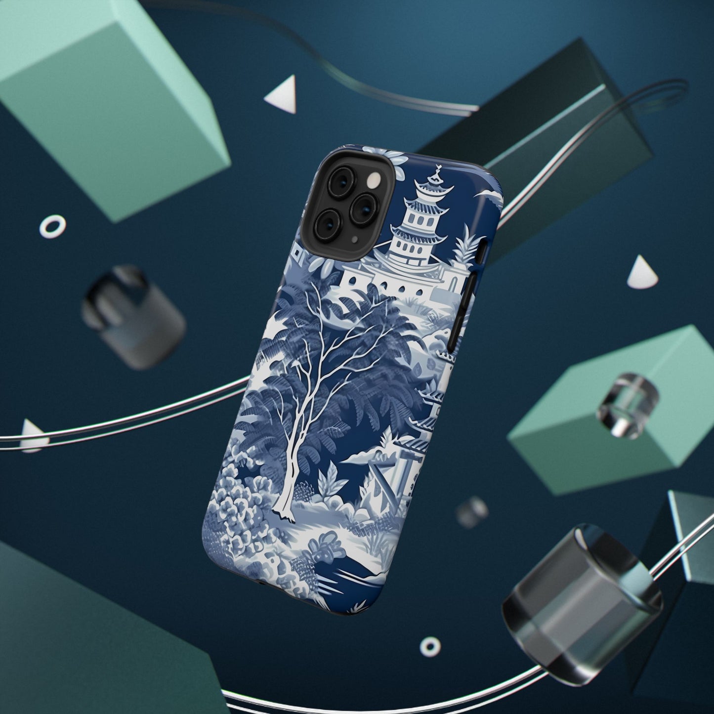 Elegant Blue Landscape Phone Case