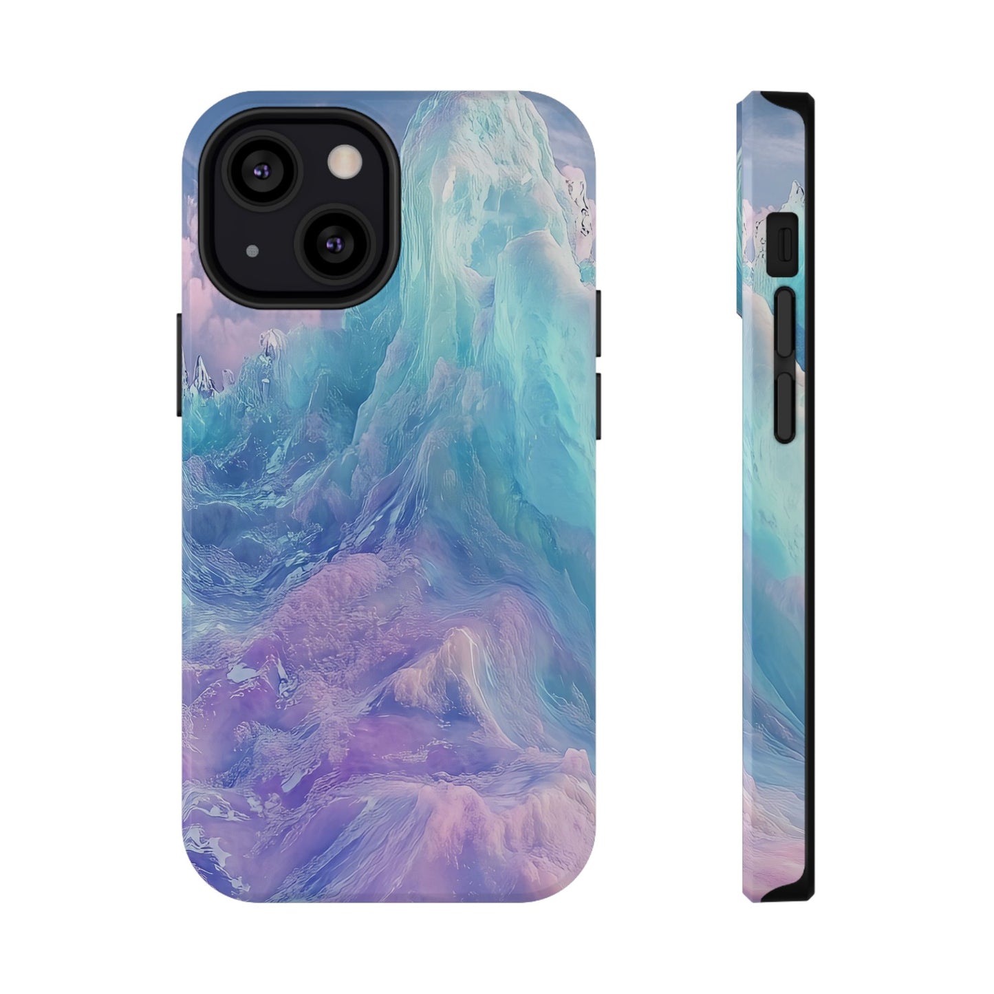Phone Case - Colorful Abstract Waves Design