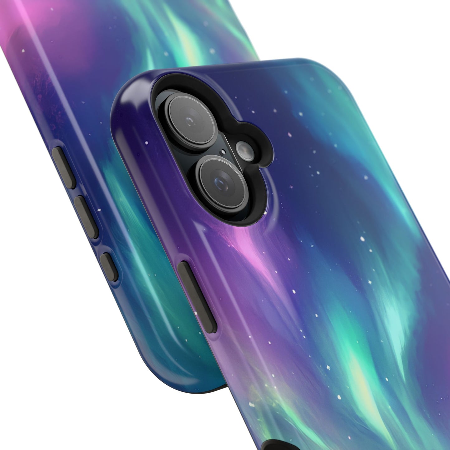 Aurora Borealis Impact-Resistant Phone Case - Colorful Northern Lights Design-2