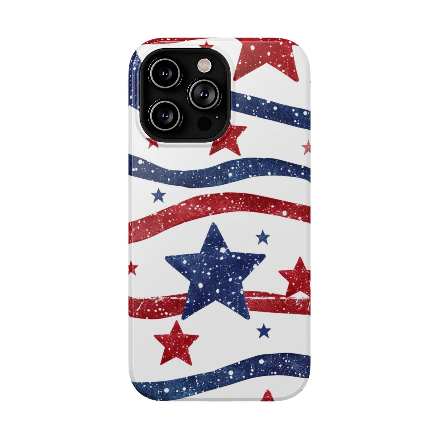 Stars & Stripes Design Impact-Resistant Phone Case