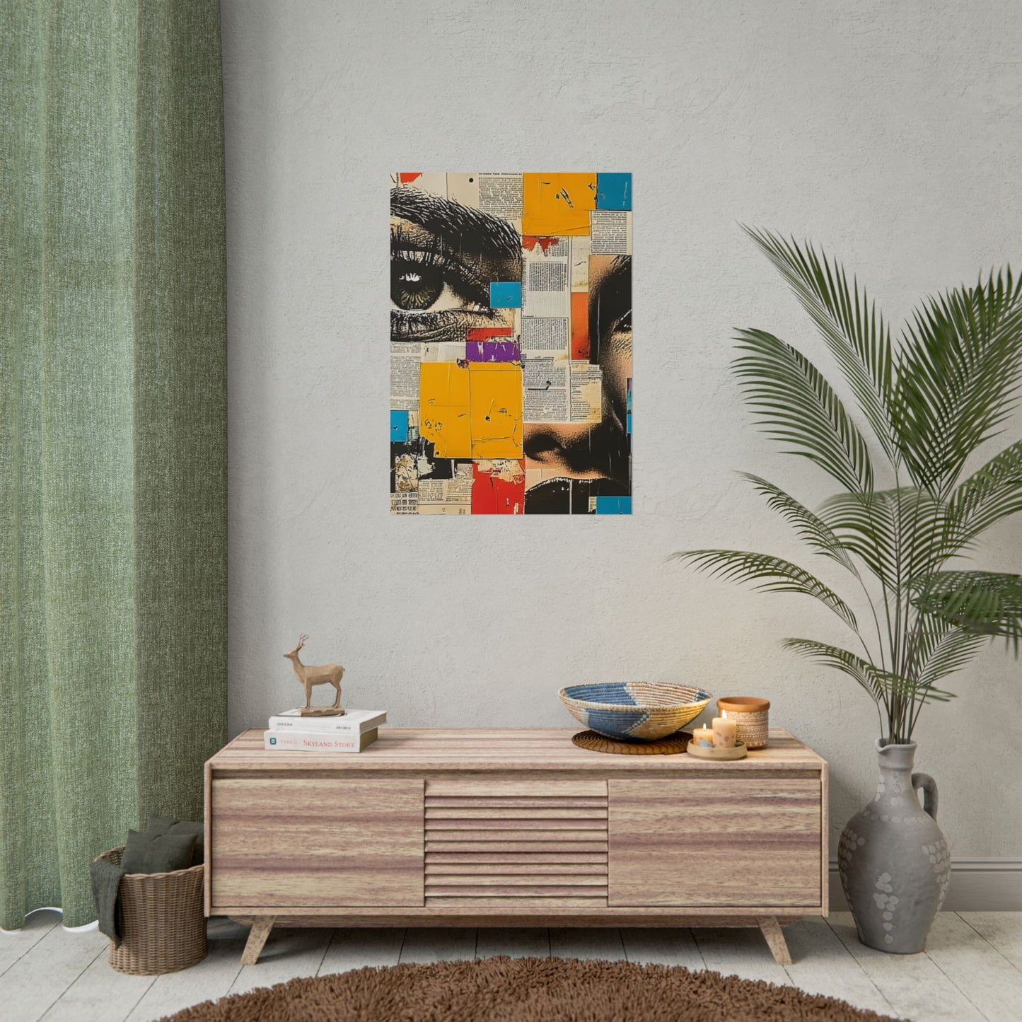 Wall Art Poster - Retro Pop Culture Woman 15