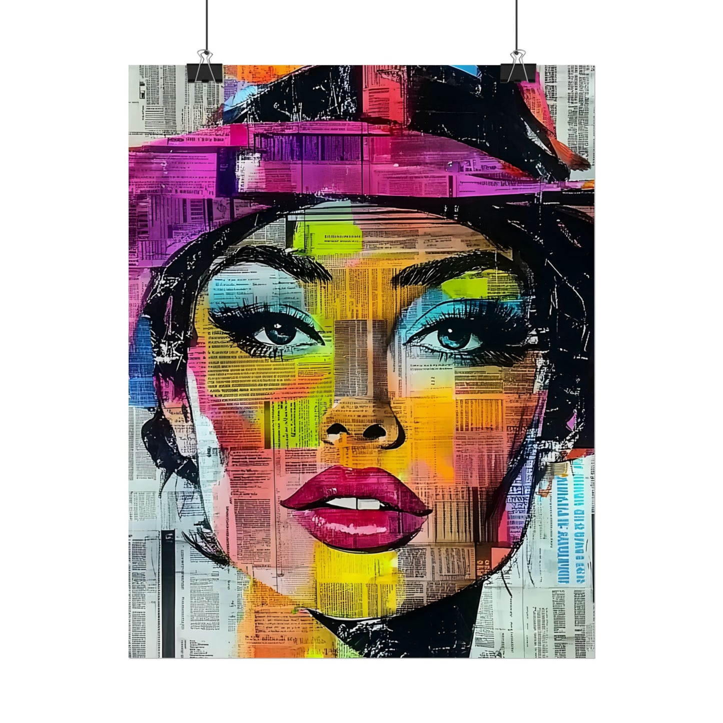 Retro Pop Culture Woman 9 - Wall Art, Retro Art