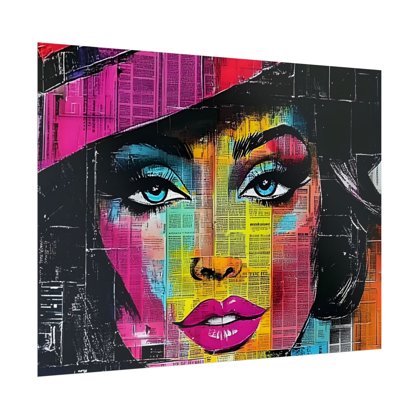 Poster Print Retro Pop Culture Woman 10
