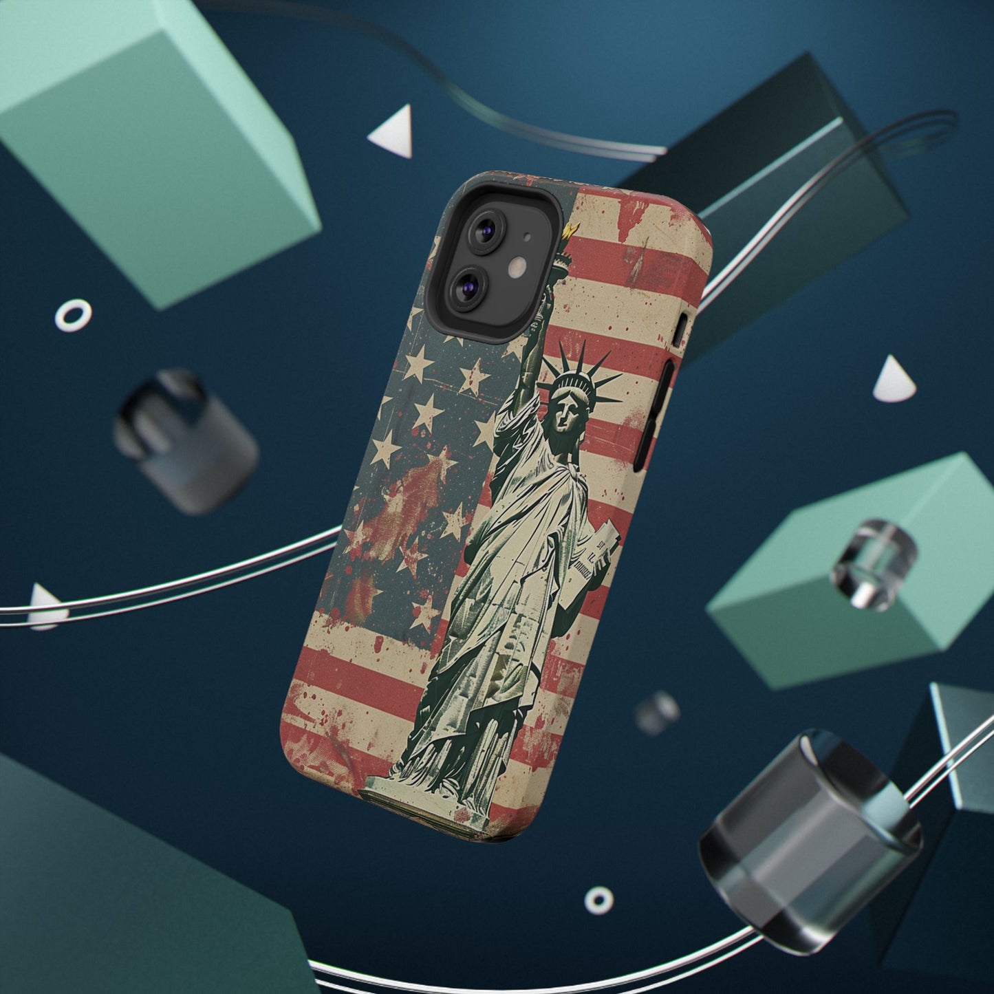 Liberty-Inspired Phone Case - Patriotic Design