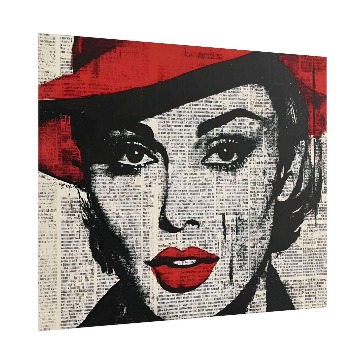 Retro Pop Culture Poster 3- Fashion Inspiration, Retro Wall Art