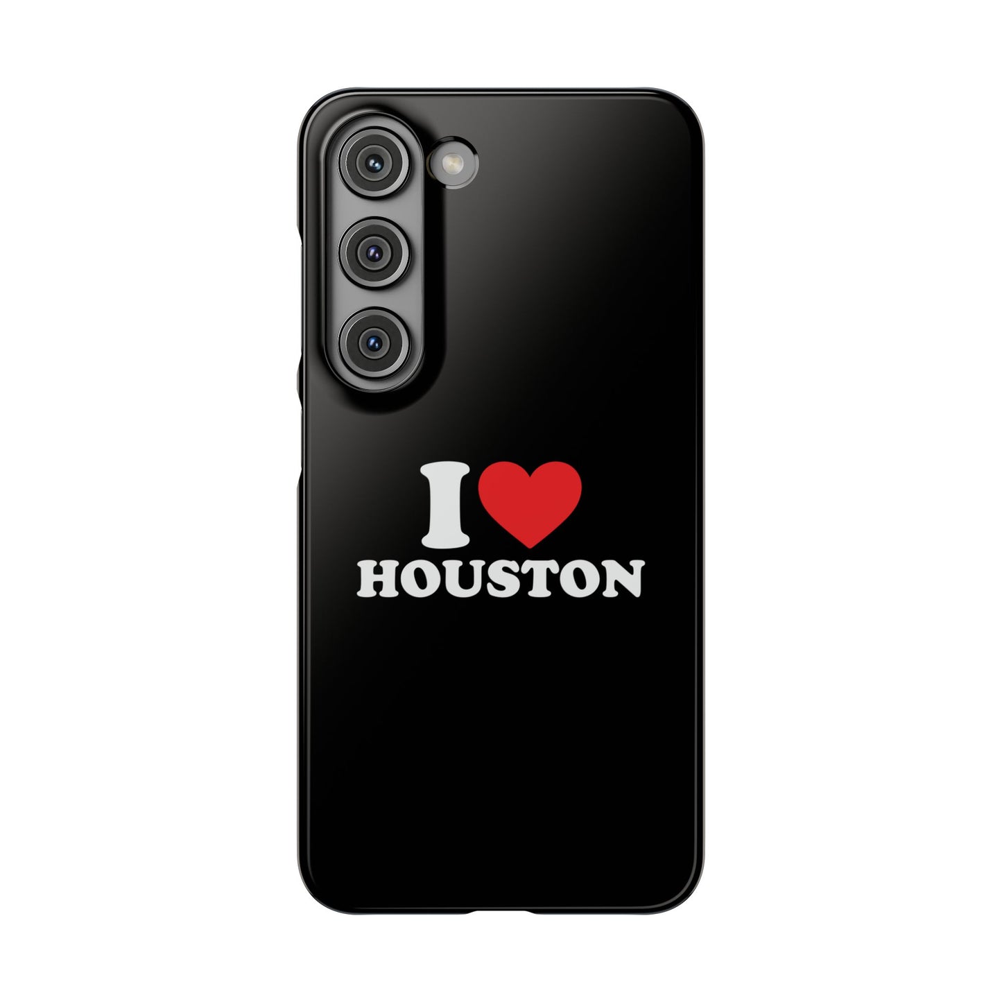 I Love Houston Snap Case Phone Cover